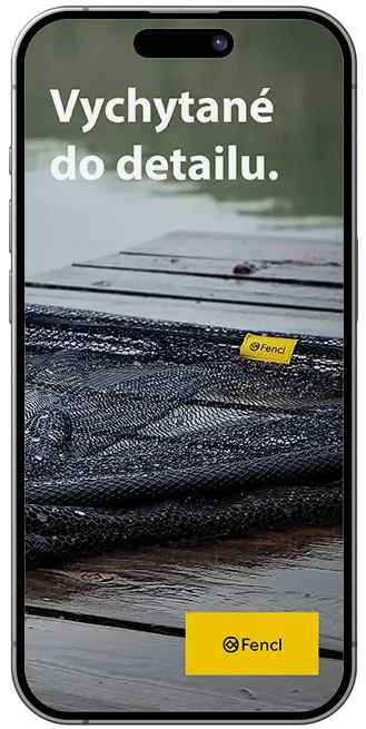 Mobilná verzia e-shopu Fencl